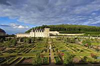 Chateau de Villandry, Loire Valley, France